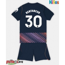 Camiseta Tottenham Hotspur Rodrigo Bentancur #30 Visitante Equipación para niños 2026-27 manga corta (+ pantalones cortos)